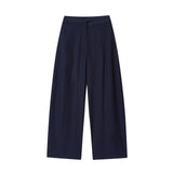 Clara | High-Waist Wide-Leg Pleated Trousers