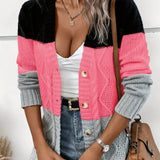 Archie | Women's Patchwork Knit Vest with Refined Collar