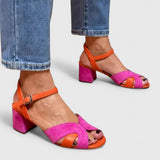 Lucy | Orthopaedic Suede Heels with Arch Support