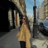 Madeline | Metallic Mid-Season Jacket with Elegant Tailored Fit