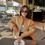 Madeline | Metallic Mid-Season Jacket with Elegant Tailored Fit