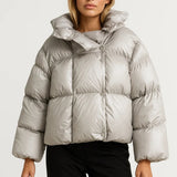 Tessa | Women’s Puffer Jacket with Voluminous Design – Warm & Modern