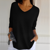 George | Women's Long Cut V-Neck Pullover