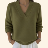 Henry | Women's Relaxed Fit Pullover with V-Neck