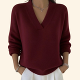 Henry | Women's Relaxed Fit Pullover with V-Neck
