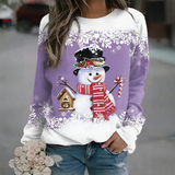 Henry | Women's Christmas Sweatshirt with Snowflake Design