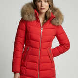 Evangeline | Hooded Long Quilted Winter Coat