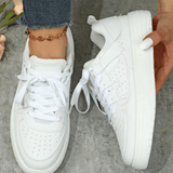 Clementine | Women's Orthopaedic Trainers with Colour Panel Design