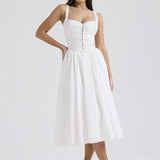Loravelle | Linen Summer Dress with Breezy Lightweight Design