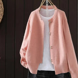Grace | Round Neck Cardigan