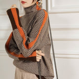 Verity | Women's Striped Knitted Sweater
