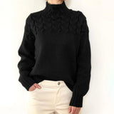 Blair | Women's Oversized Cashmere-Look Turtleneck Sweater