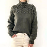 Blair | Women's Oversized Cashmere-Look Turtleneck Sweater