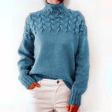 Blair | Women's Oversized Cashmere-Look Turtleneck Sweater