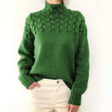 Blair | Women's Oversized Cashmere-Look Turtleneck Sweater