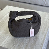 Ilyse | Braided Mini Bag in Suede