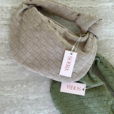 Ilyse | Braided Mini Bag in Suede