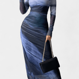 Seraphielle | Elegant Maxi Dress with Flowing Silhouette