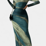 Seraphielle | Elegant Maxi Dress with Flowing Silhouette