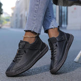 Josephine | Women's Ankle-High Trainers with Lace and Hook-and-Loop Fastening