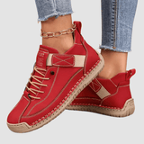 Josephine | Women's Ankle-High Trainers with Lace and Hook-and-Loop Fastening