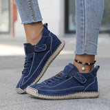 Josephine | Women's Ankle-High Trainers with Lace and Hook-and-Loop Fastening