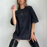 Manoe | Vintage Wash Oversized T-Shirt For Woman