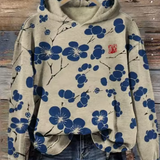 George | Knit Hoodie with Jacquard Pattern