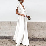 Beatrice | Elegant Ruffled Maxi Dress