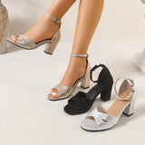 Emily | Orthopaedic Stiletto Heels with Buckle Strap