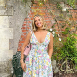 Iris | Elegant summer dress with a light flowing silhouette