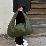 Imogen | Oversized Woven Hobo Bag – Spacious Everyday Essential