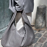 Imogen | Oversized Woven Hobo Bag – Spacious Everyday Essential