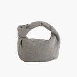 Ilyse | Braided Mini Bag in Suede