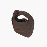 Ilyse | Braided Mini Bag in Suede