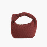 Ilyse | Braided Mini Bag in Suede