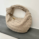 Ilyse | Braided Mini Bag in Suede