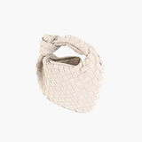 Ilyse | Braided Mini Bag in Suede