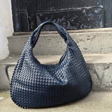 Imogen | Oversized Woven Hobo Bag – Spacious Everyday Essential