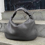 Imogen | Oversized Woven Hobo Bag – Spacious Everyday Essential