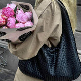 Imogen | Oversized Woven Hobo Bag – Spacious Everyday Essential