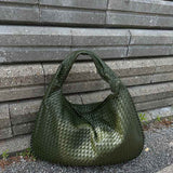 Imogen | Oversized Woven Hobo Bag – Spacious Everyday Essential