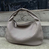 Imogen | Oversized Woven Hobo Bag – Spacious Everyday Essential