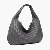 Imogen | Oversized Woven Hobo Bag – Spacious Everyday Essential