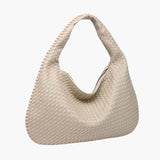 Imogen | Oversized Woven Hobo Bag – Spacious Everyday Essential