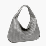 Imogen | Oversized Woven Hobo Bag – Spacious Everyday Essential