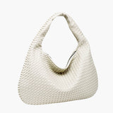 Imogen | Oversized Woven Hobo Bag – Spacious Everyday Essential