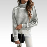 Margaret | Women's Turtleneck Jumper with Relaxed Fit and Long Sleeves