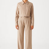 Elise | Two-Piece Set with Zip Jacket – Minimalist Style with Comfort