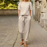 Ivy | Tie-Waist Two-Piece Summer Set